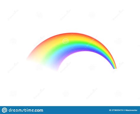 Realistic Rainbow Spectrum Stock Vector Illustration Of Background