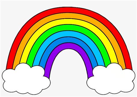Free Download These Rainbow Clip Art Rainbow Colors Kids Free