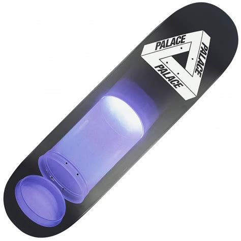 Palace Skateboards P Tubs Purple Skateboard Deck 85 Skateboards