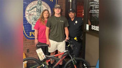 gloucester police replace teenager s stolen bicycle