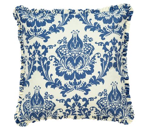 Damask Duvet Coverblue Amity Home