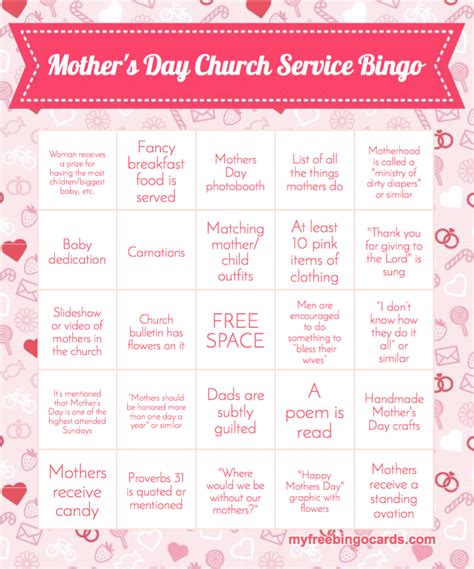 Mothers Day Bingo — Erin Flippin King