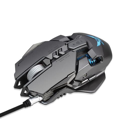 Zerodate 3200 Dpi Usb Wired Competitive Gaming Mouse 7 Programmable Bu
