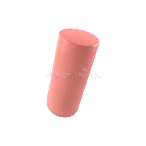 Vector 3d Cylinder Realistic 3d Object Stock Vector Illustration Of