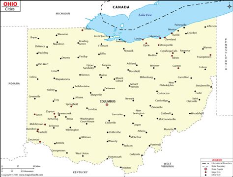 Other large cities in ohio are cleveland, cincinnati, dayton, akron, toledo, and youngstown. Alphabetical List Of Cities In Ohio - ListCrab.com