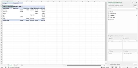Create Pivot Tables Master The Fundamentals Of Excel Openclassrooms