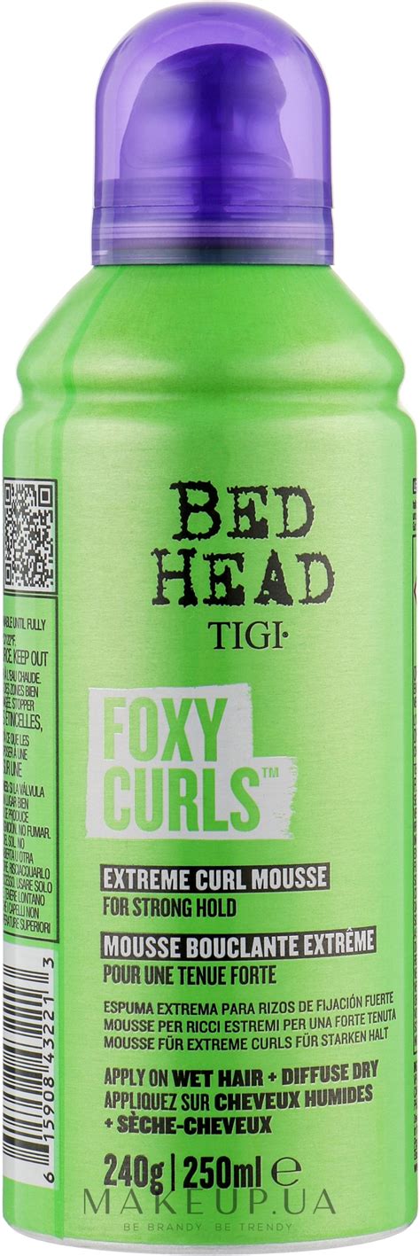 Tigi Bed Head Foxy Curls Mousse Мусс для сильной фиксации волос