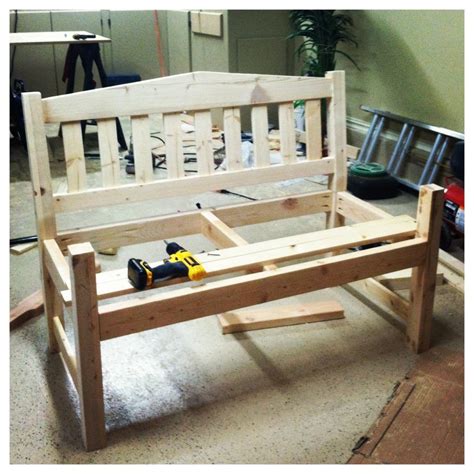 Ana White Garden Bench Diy Projects