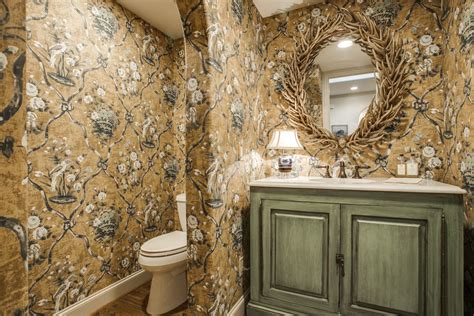 Vanderbilt Remodel French Country Powder Room Dallas By Parc