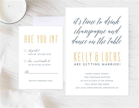 13 Funny Wedding Invitations Perfect For Every Sense Of Humor