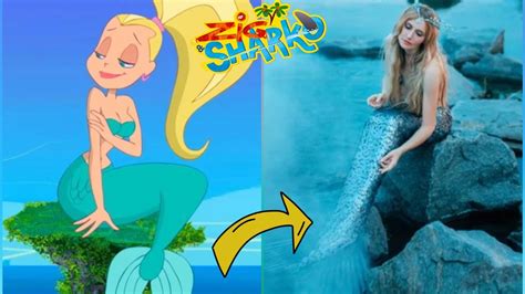 Zig And Sharko All Characters In Real Life 2022 Youtube