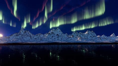 The Northern Lights Or Aurora Borealis 4k Ultra Fond Décran Hd