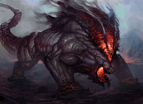 Resultado De Imagen Para Behemoth Criatura Mythical Creatures Art