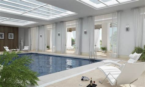 Creative Indoor Pools Design In Luxurious Hotelmodern Indoor Pool