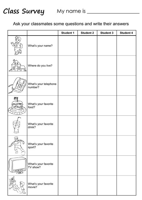 Free Survey Template For Students Free Printable Templates