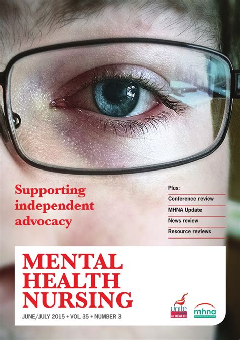 Mental Health Nursing Magazine Mental Health Nursing June 2015 Back Issue