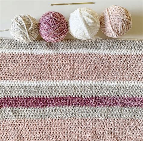 Crochet Velvet Beginner Blanket Daisy Farm Crafts