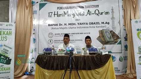 Selama 17 Hari Ramadhan Wahdah Islamiyah Kendari Adakan Program