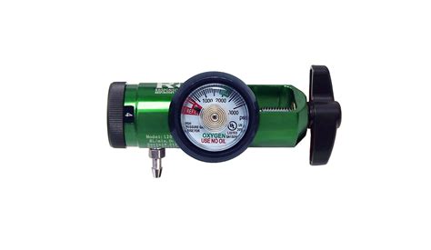 Aluminum And Brass Oxygen Therapy Regulator Cga 540 Inlet With Diss Outlet