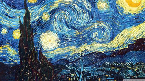Van Gogh Starry Night Wallpapers Top Nh Ng H Nh Nh P