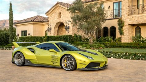 Heavily Modified Ferrari 488 Gtb Is Anything But Restrained