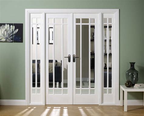 The definition of a french door is a double door with multiple glass panes filling the door's entire length. Guide to French Interior Doors Installation | Ideas 4 Homes