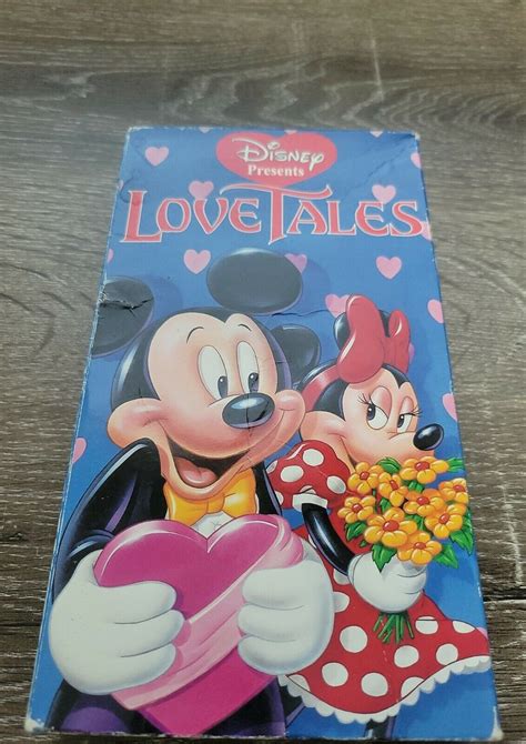 Disney Presents Love Tales Vhs Mickey Minnie Mouse 786936370836 Ebay