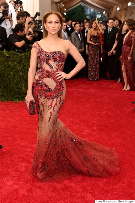 Jennifer Lopez Met Gala Dress Leaves Very Babe To The Imagination HuffPost Life