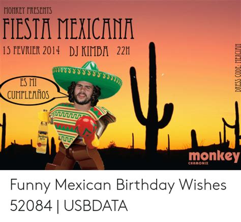 Funny Mexican Birthday Wishes
