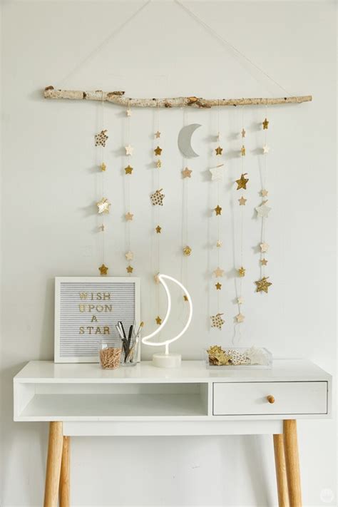 Create Your Own Dreamy Room Decor With A Diy Star Wall Hanging Think