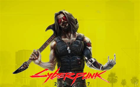 3840x216020219 Johnny Silverhand Aka Keanu Reeves In Cyberpunk 2077