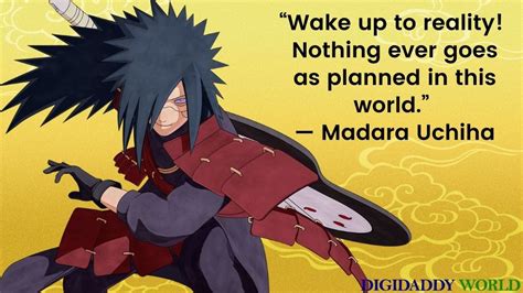 100 Madara Uchiha Quotes And Sayings From The Naruto Anime Digidaddy World