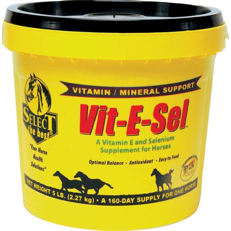 The national research council's (nrc) nutrient requirement of horses lists estimates of commercial complete mineral supplements contain major and trace minerals. Richdel Vit-e-sel Vitamin & Mineral Supplement For Horses ...