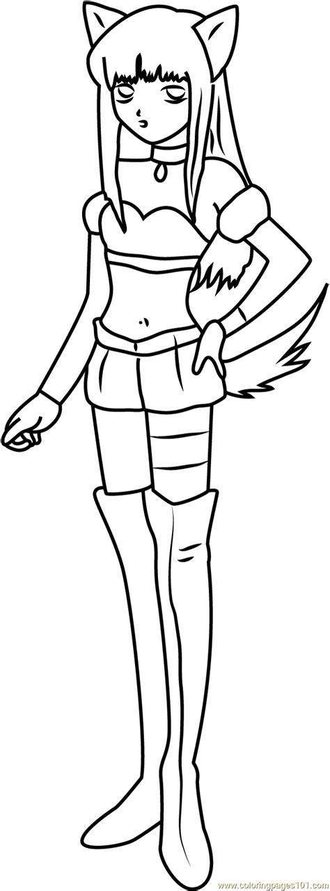 Tokyo Mew Mew Coloring Pages Boringpop Hot Sex Picture