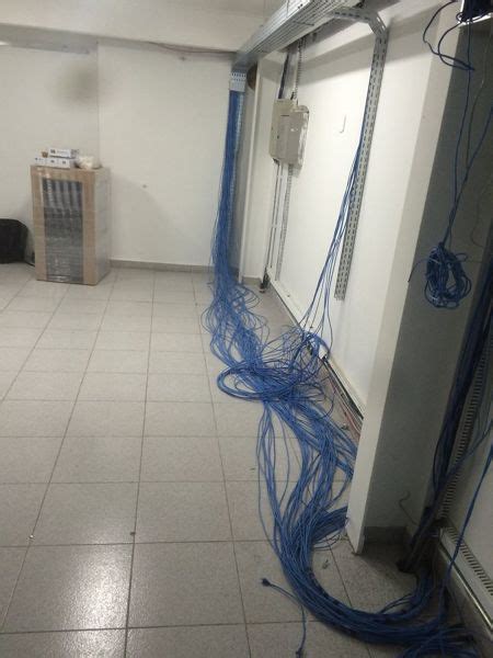 Foto Cabeamento De Rede De Novatecno Soluções Em Segurança Eletrônica