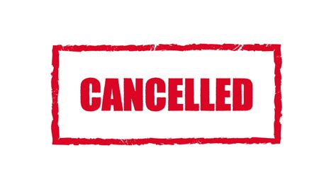 Cancelled Stock Footage Video Shutterstock