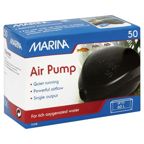 Marina Aquarium Air Pump Up To 60l Wilko