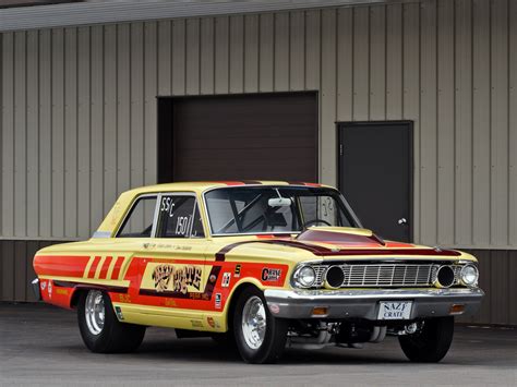 1964 Ford Fairlane Thunderbolt V 8 Race Racing Drag Hot Rod