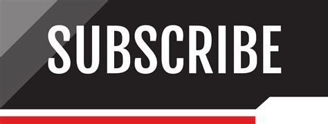 Black Subscribe Button Png Transparent Png Png