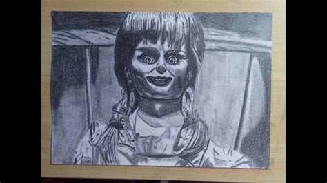 Annabelle, annabelle doll, the conjuring, personalized gifts,work, wall decor, art prints, scary doll, wall art, chantal handley. Drawing of Annabelle - YouTube