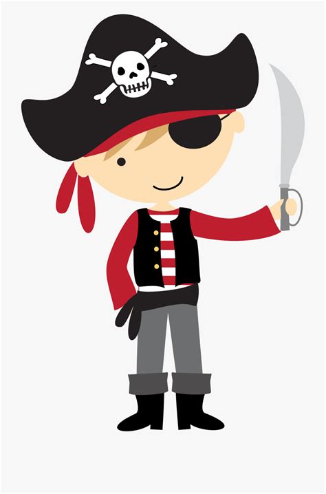 Images Pirates, Pirate Theme, Pirate Day, Pirate Birthday, - Cute Pirate Clip Art , Transparent ...