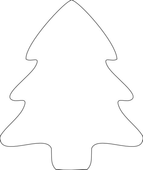 Christmas Tree Outline