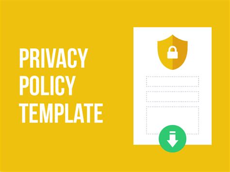 Privacy Policy Gdpr Ready Template For Membership Organisations