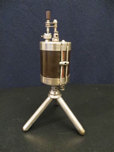 Vintage Marconi Era Old Little Gem Excellent Nickel Plated Crystal