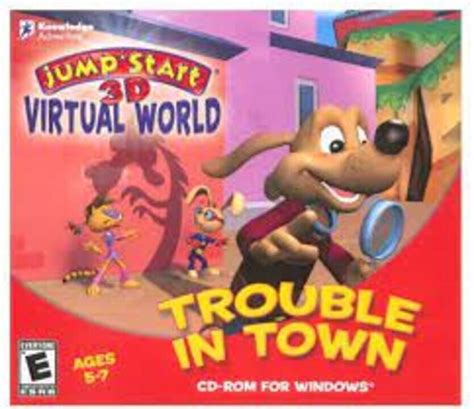 Jumpstart 3d Virtual World Trouble In Town Stash Games Tracker