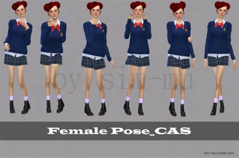 Standing Female Pose Cas 2 At Sim Mu Sims 4 Updates