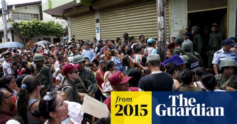 Pensioner Looking For Cheap Goods Killed In Venezuela Supermarket Crush