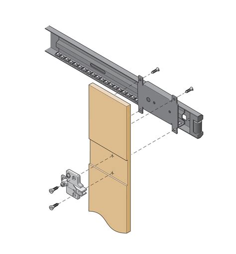 Concealed Door Slides Lee Valley Tools