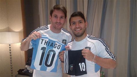 lionel messi will have kun aguero back in his dorm ahead of the final