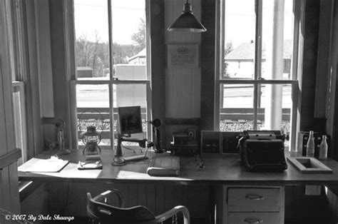 Telegraph Desk In Black And White Telegraph Desk At Princeto Flickr